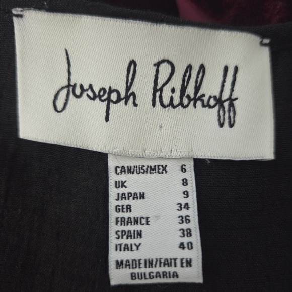 Joseph Ribkoff Black BohoTop with Lace Detailing - Picture 7 of 8